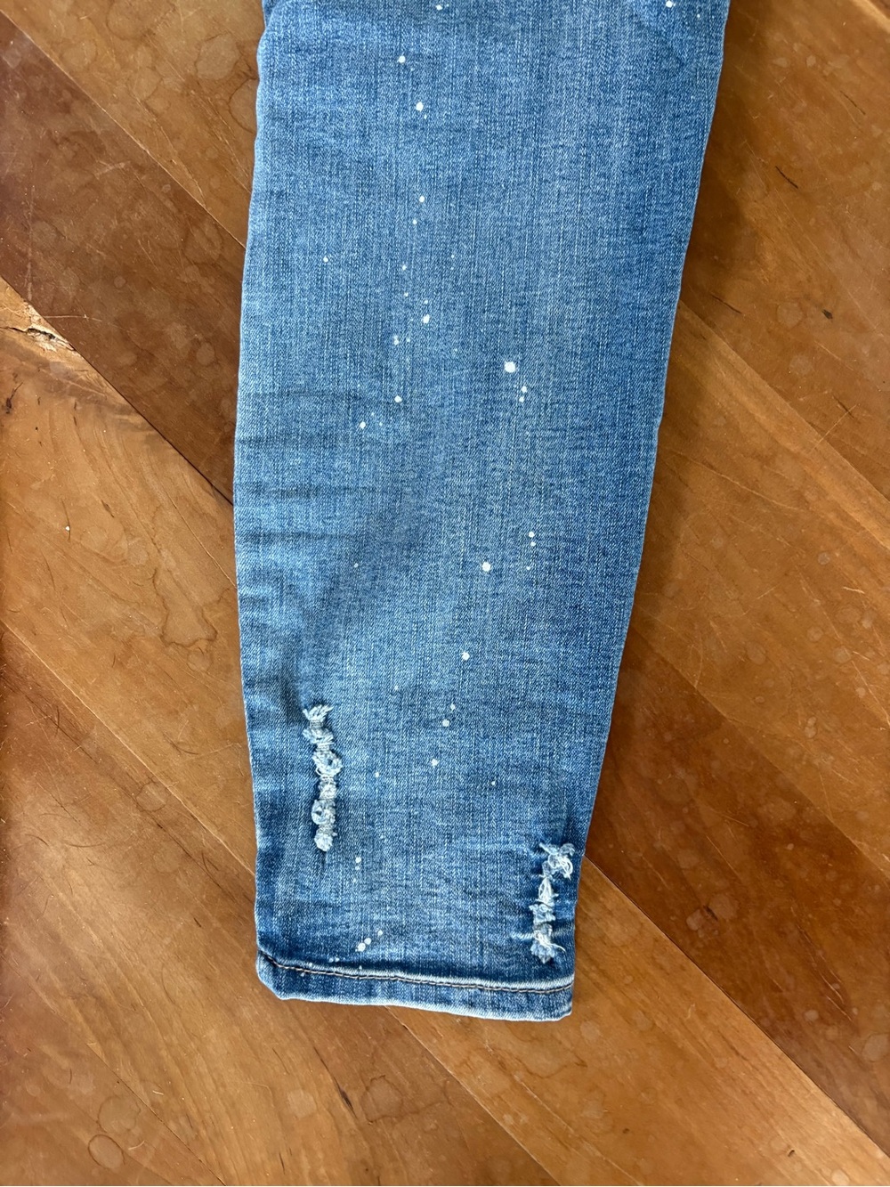 Velvet Heart Light Blue Distressed Skinny Jeans - Picture 8 of 9